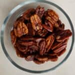 Candied Bourbon Keto Pecans