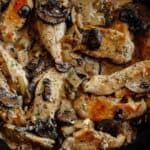 Creamy one-pan Garlic Butter Chicken with Mushrooms