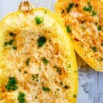 cajun shrimp spaghetti squash