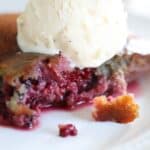 blackberry keto cobbler dessert