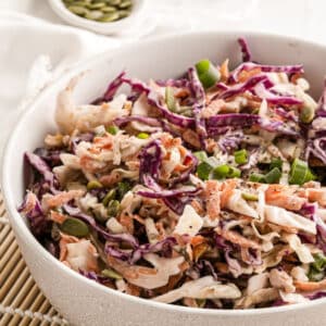 crunchy keto coleslaw